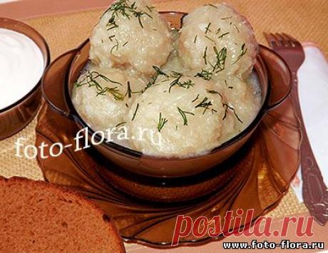 Картофельные клецки с мясом - Домашняя кухня