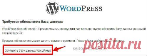 Как обновить WordPress вручную и автоматически, плагин Database Backup