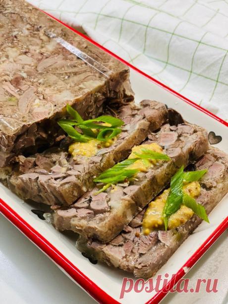 Зельц из куриных субпродуктов
