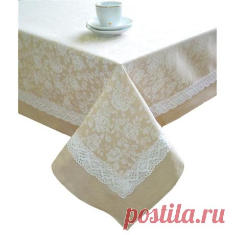 Скатерть Престиж white rose 2, white rose 2