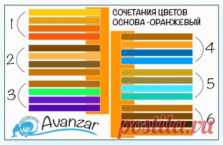 #сочетаниецветов #avanzar #ольгавлар