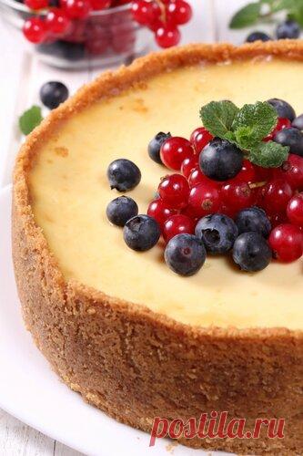 Самый простой и любимый чизкейк.