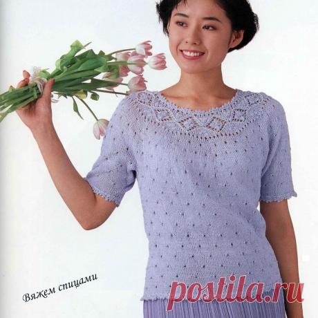 5 восхитительных моделей с круглой кокеткой от японских дизайнеров | Вяжем Спицами с Галиной | Дзен