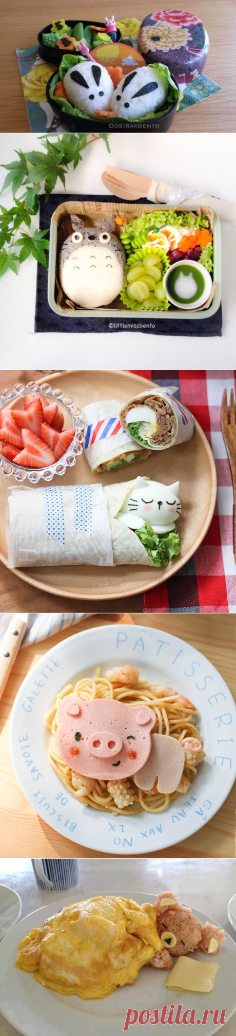 Потрясающе милые блюда, вдохновленные японской кухней