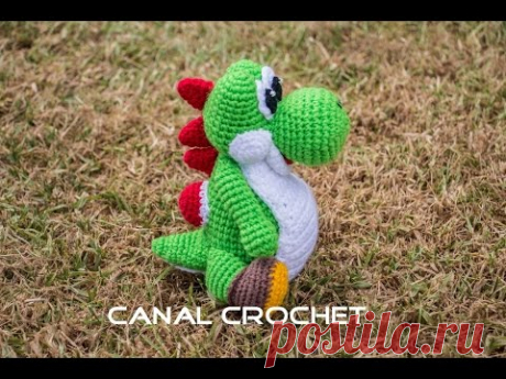 yoshi amigurumi tutorial - YouTube