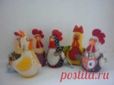 Мои курочки, подарочно-сувенирные. Выкройка.