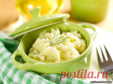 Картофельное пюре с яйцом - Обед - Готовим детям - Полезные статьи - Мишуткины забавы