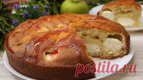 Быстрый пирог на кефире с сюрпризом, Вас удивит и порадует!