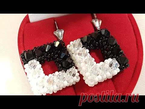 Серьги из бисера