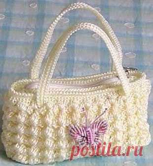 Летняя сумочка
#крючок #вязаная_сумка