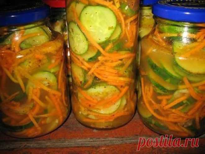 Огурцы по-корейски на зиму