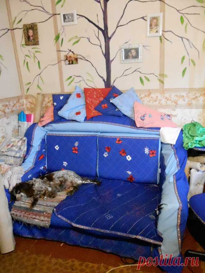СТАРЫЙ ДИВАНЧИК В НОВОЙ ЖИЗНИ