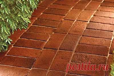 Cадовая дорожка из кирпича на даче | Делаем сами