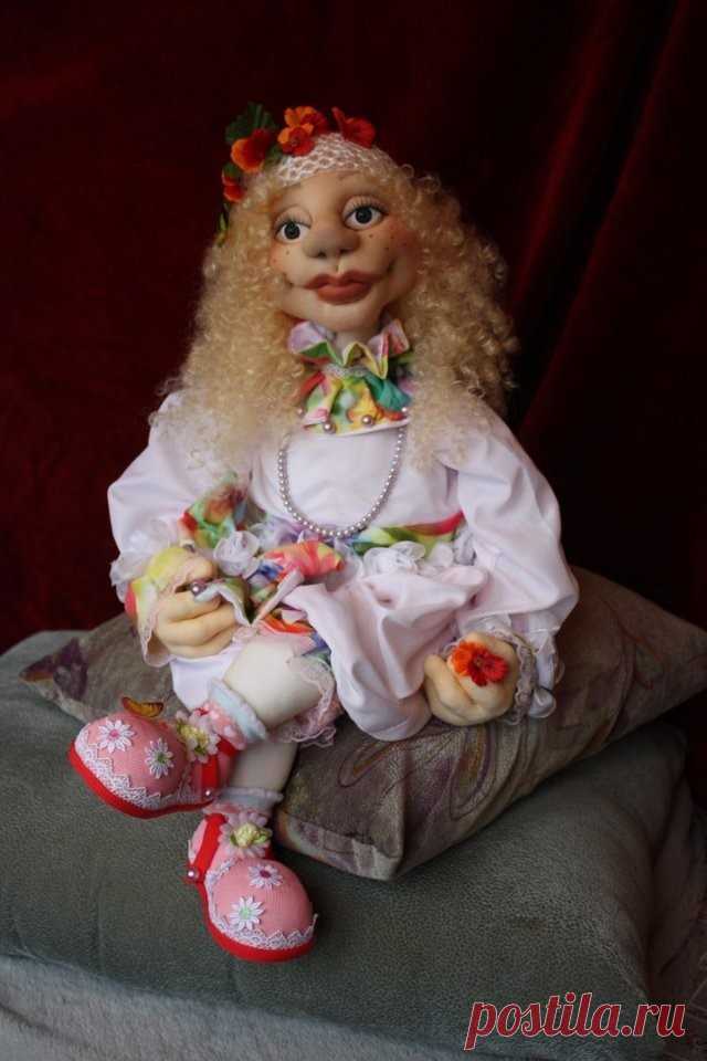 Куклы, сделанные в чулочной технике. | Colors.life