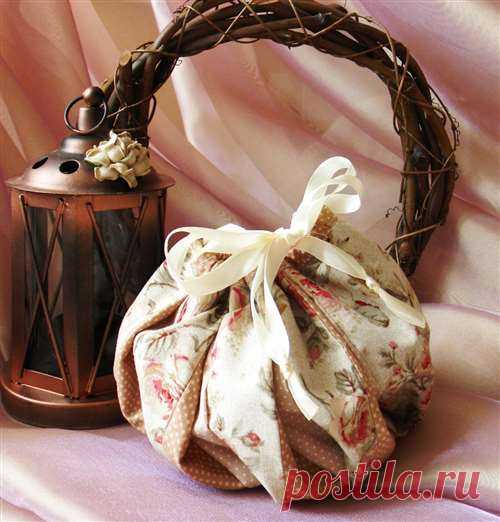 Милый мешочек для подарков и любимых мелочей