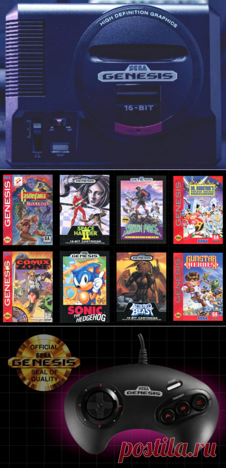 &quot;SEGA возвращается!&quot; - О новой версии игровой приставки Сега Генезис | 🖥Емеля игроман | Яндекс Дзен