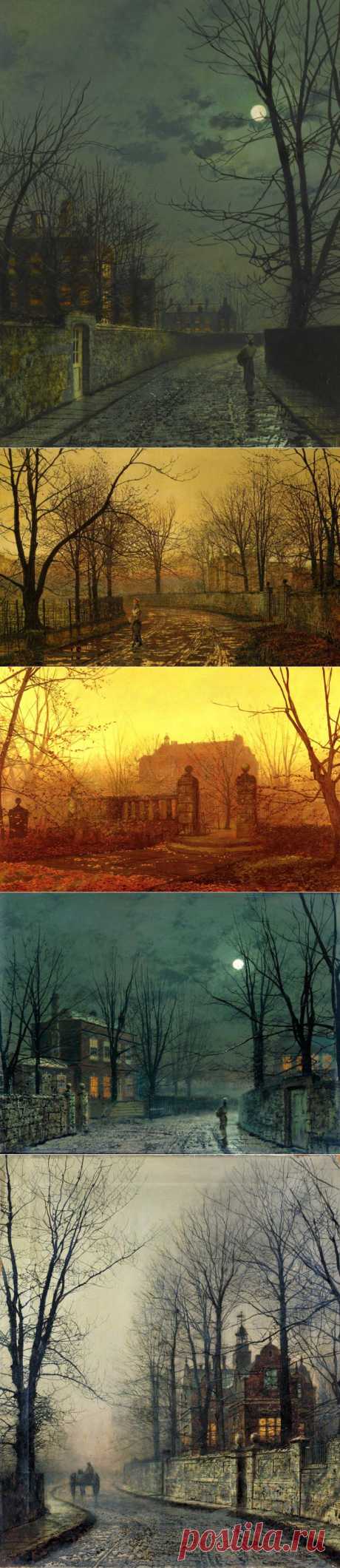 Сумеречный художник Джон Эткинсон Гримшоу (1836-1893) | Пейзаж и марина. (часть-1).