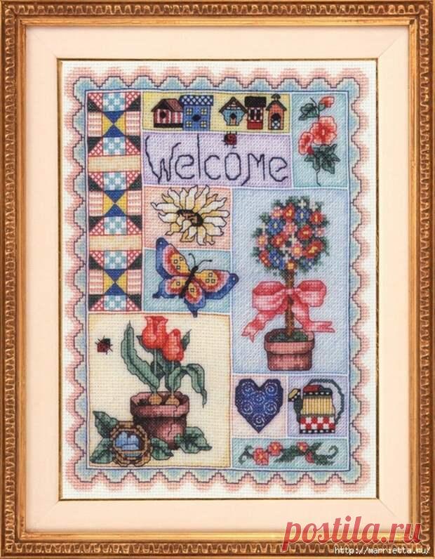 ПОДБОРКА СХЕМ ВЫШИВКИ КРЕСТОМ. ПАННО И ДРУГИЕ ИДЕИ - Домоводство - медиаплатформа МирТесен Подборка схем вышивки крестом. Панно и другие идеи