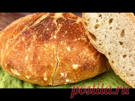 Это Очень ПРОСТО! Первый раз пеку хлеб!