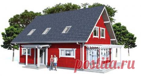Small House plan CH20 floor plans, 3d images and building info.