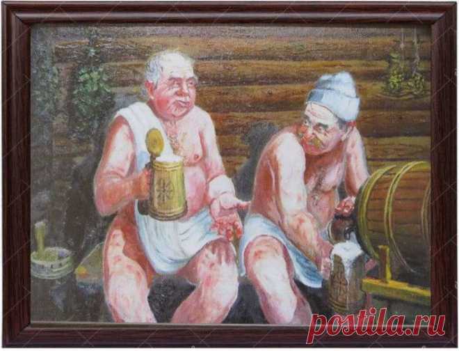 Картины для бани: 96 фото идей