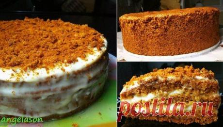 Торт МЕДОВЫЙ