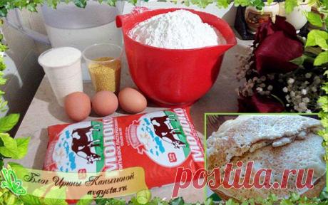 Рецепт блинов на кулеше и молоке