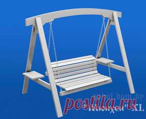 Купить садовые качели ИП Сокол В Н Мюнхен выбеленный дуб ХL в Минске – цены, фото, описания