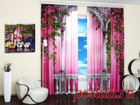 (+1) - 3D фотошторы - новинка в области дизайна штор | Роскошь и уют