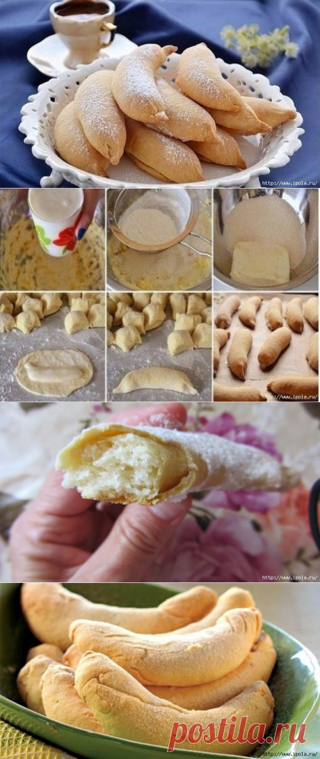 🍌 Печенье «Бананы».