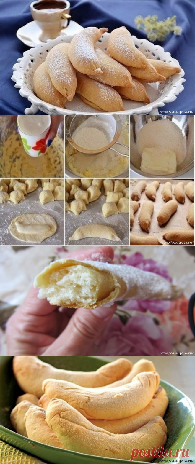 🍌 Печенье «Бананы».