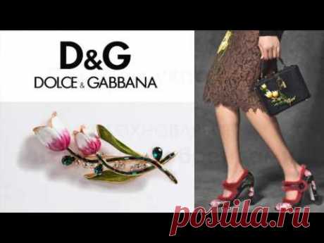 мастер-класс по полимерной глине - вдохновляемся тюльпанами D&amp;G - YouTube