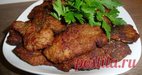 Вот секрет приготовления самой мягкой печени Мягкая, сочная, необычайно нежная…