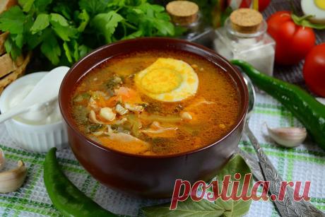 Зеленый борщ "Краснодарский" - особенный аромат и неповторимый вкус