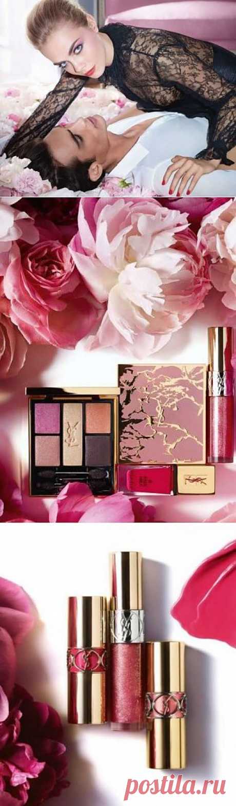Yves Saint Laurent Flower Crush весна-лето 2014 | Valevskayafashion.ru