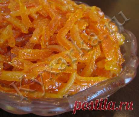 Цукаты из апельсиновых корок – Kyxarka.ru