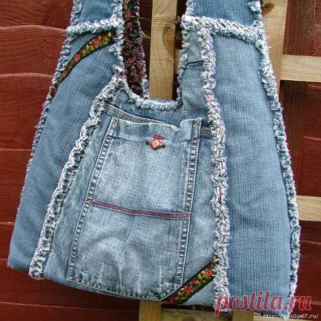 Чудесные джинсовые сумочки!.