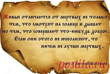 Твори добро.