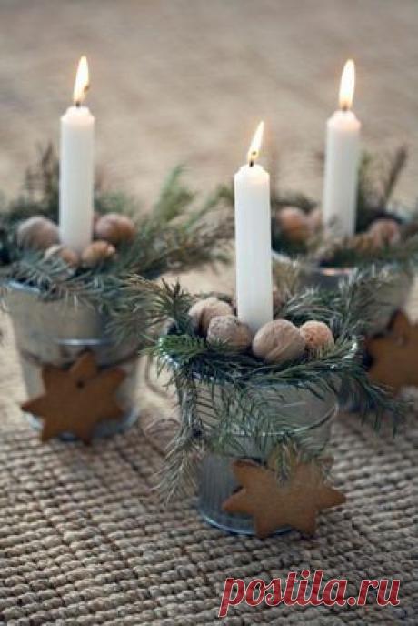 Weihnachtliche Tischdeko selbst gemacht: 55 festliche Tischdekoration Ideen