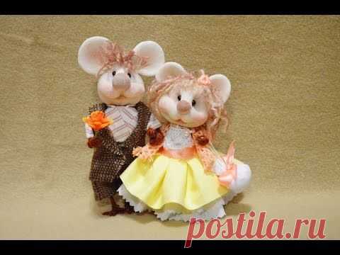 Куклы из капрона "Мышки"...
