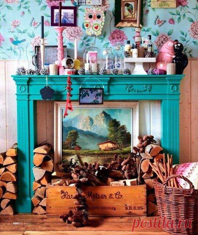 Фальш-камины: идеи для творчества — DIYIdeas