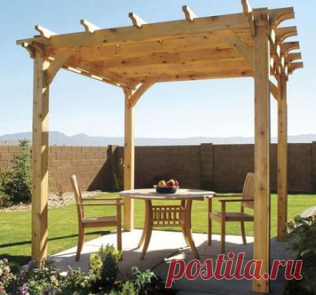 How to Build a Pergola » iSeeiDoiMake