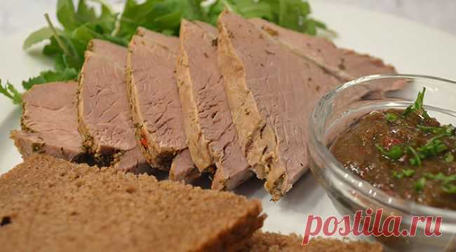 Бутерброды с жареным мясом и хреном