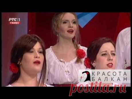 Сербы спели "Выйду ночью в поле с конём" на русском