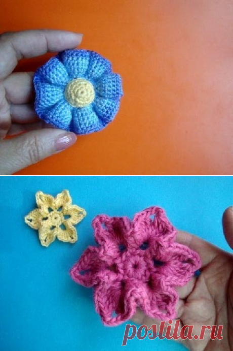 Вязаный крючком цветок Урок 29 Сrochet flower pattern - YouTube