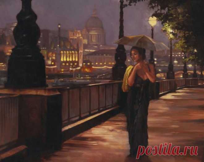 Ценитель женской красоты - английский художник Марк Спейн.