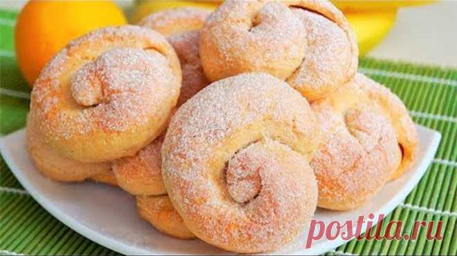 Слоистое САХАРНОЕ ПЕЧЕНЬЕ на Кефире | Быстрая выпечка К ЧАЮ!