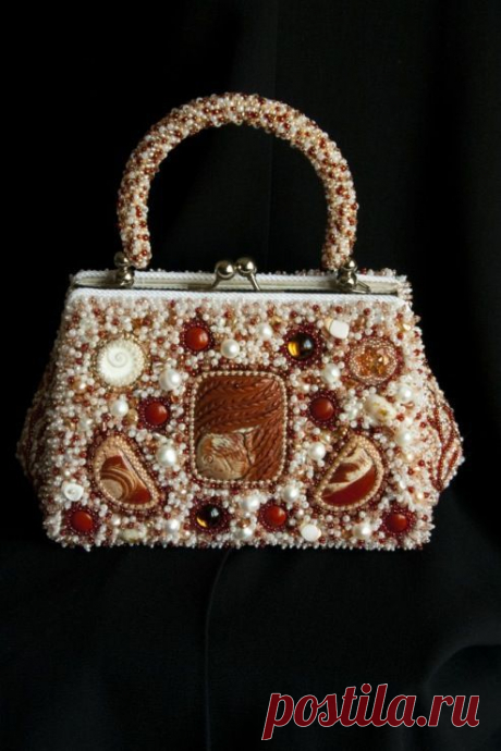 Gallery.ru / &quot;Коралловый риф&quot; - &quot;Морская жизнь&quot; - Irina-777 | Beaded Purses