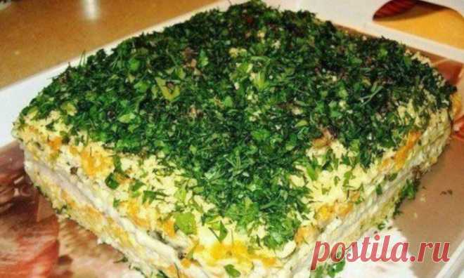 Селёдочный Тортик - Гости просто в восторге - Вкусные Идеи
