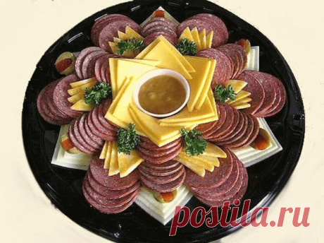 Хозяйке на заметку: 20 шикарных вариантов, как оформить мясную нарезку